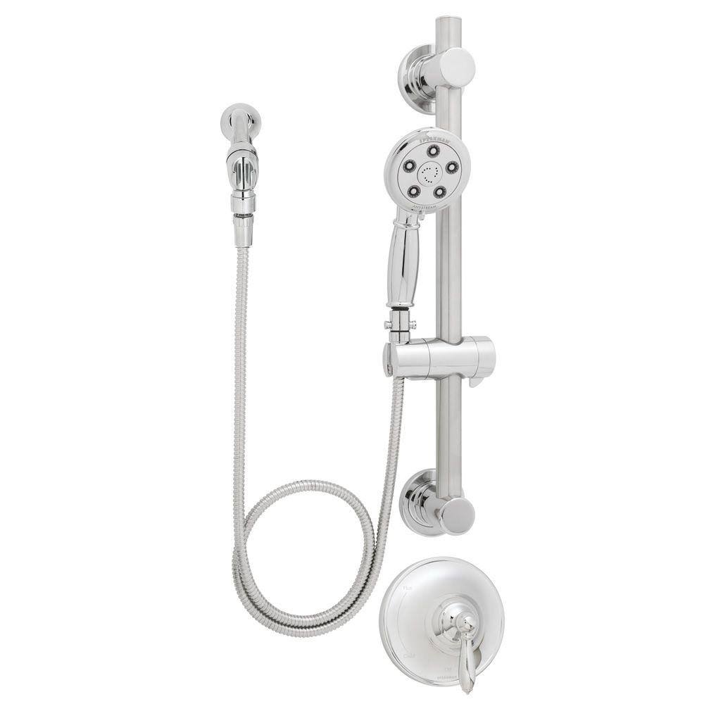 Hand-Held Shower Combination with Grab/Slide Bar M93384