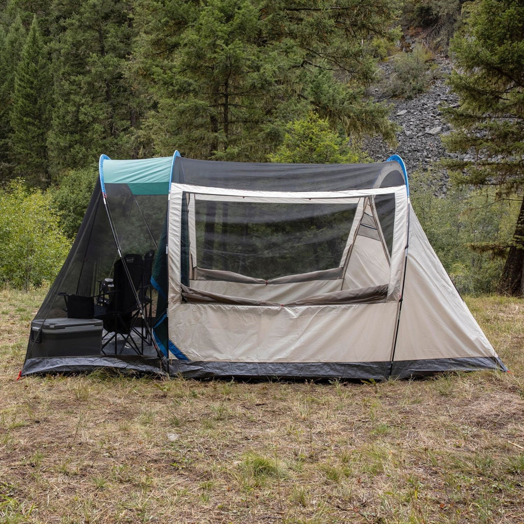 4 Person 2 Room Green Cabin Tent S254183