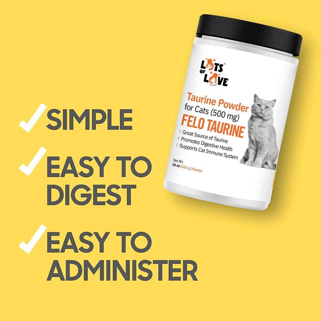 Taurine Supplement for Cats X31661