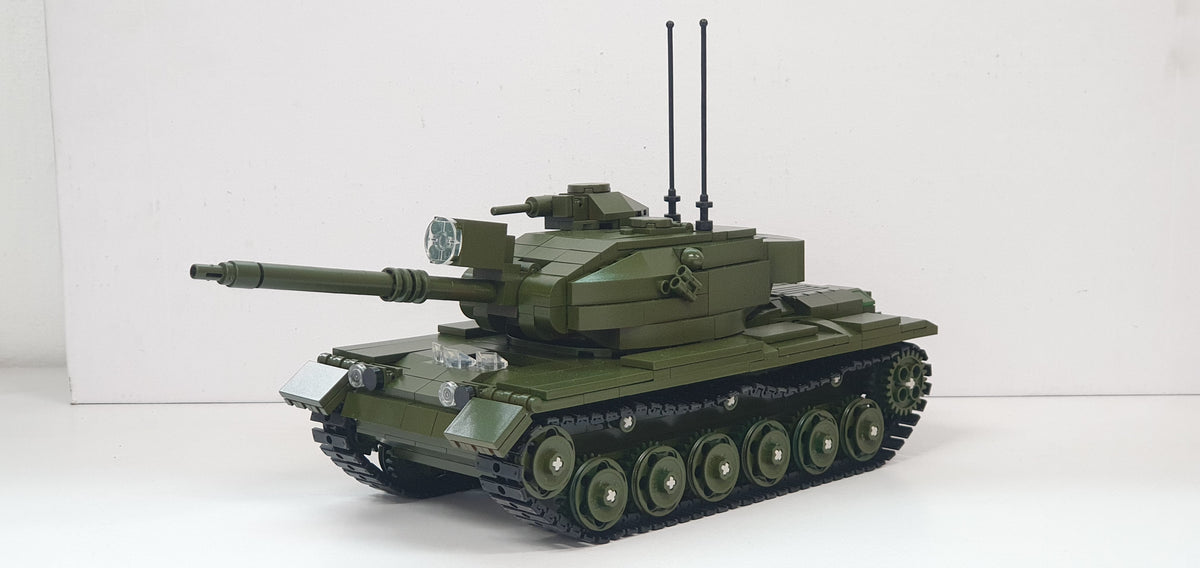 688 Pieces U.S. Main Battle Tank Brick Building Set X962892