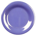Purple 9 1/4x22 Wide Rim Plate, Melamine, Pack of 6 I686408