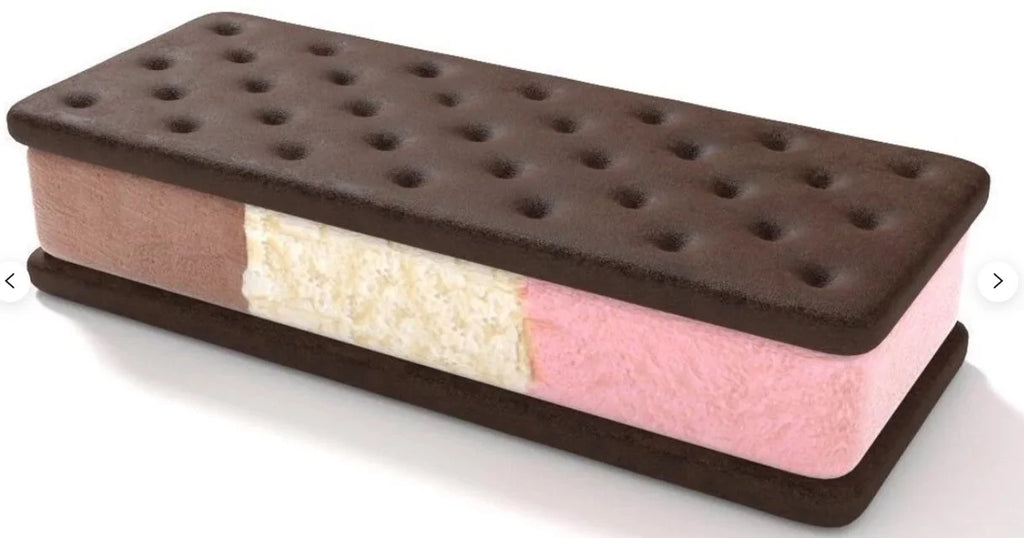 Neapolitan Freeze Dried Ice Cream Sandwich, 6 Count R316