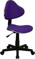 Purple Fabric Ergonomic Task Chair T9275