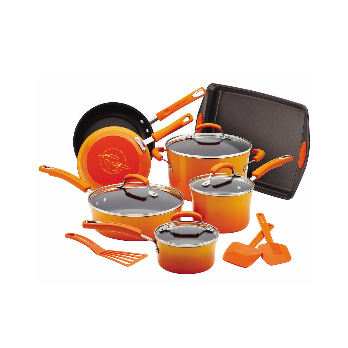 14 Piece Porcelain Cookware Set S556