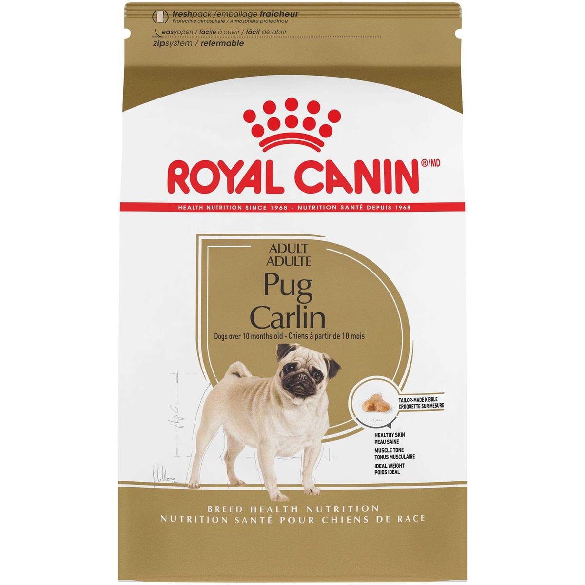 Pug Adult Dry Dog Food M711