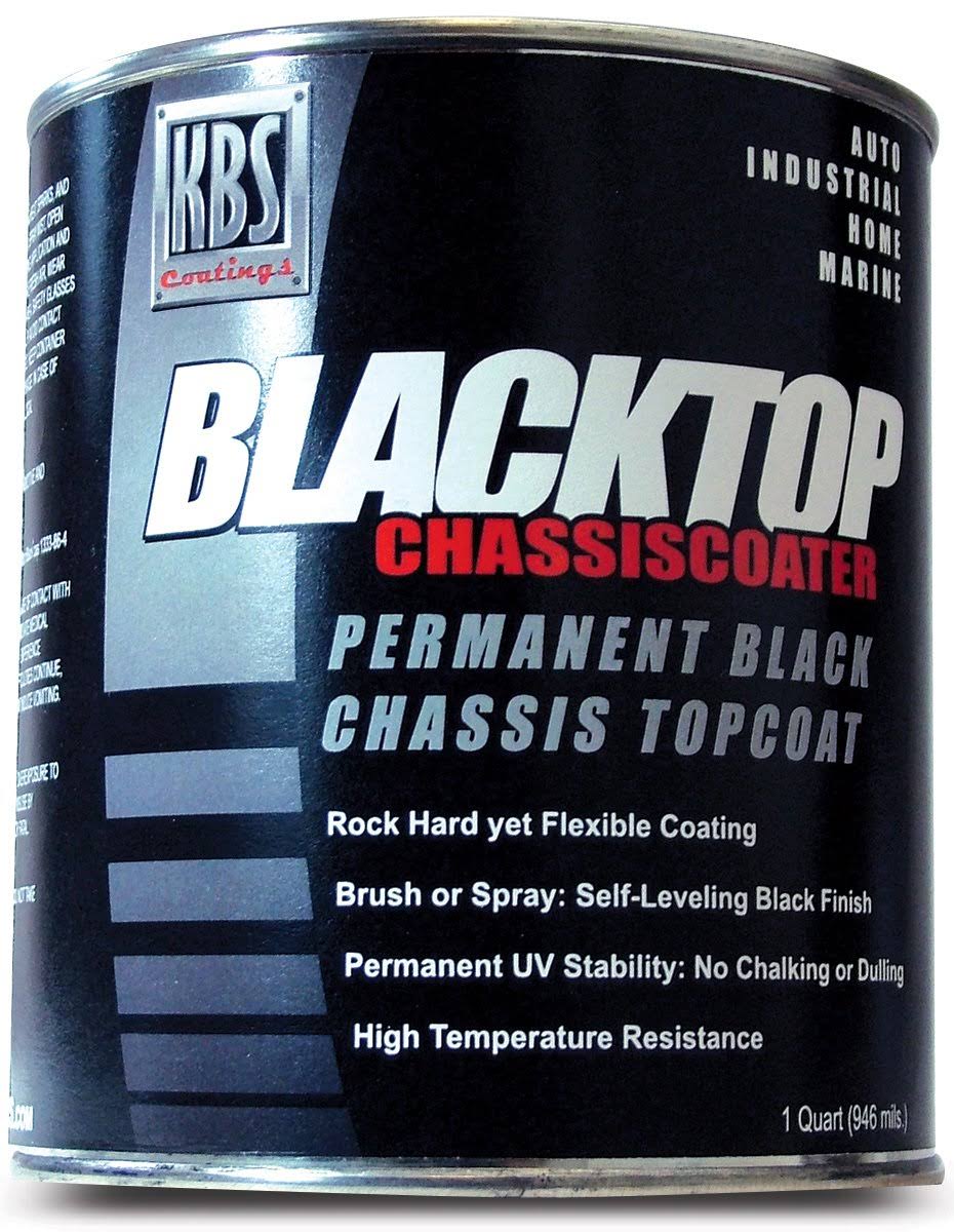 Flat Black Chassis Paint 1 Quart D108804
