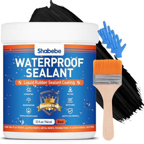 Waterproof Sealant 32oz Black V182