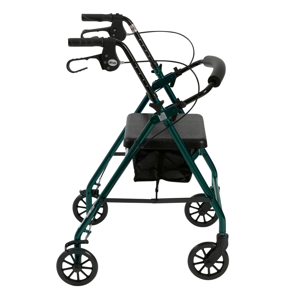 Green Rollator Walker with Padded Seat G213258