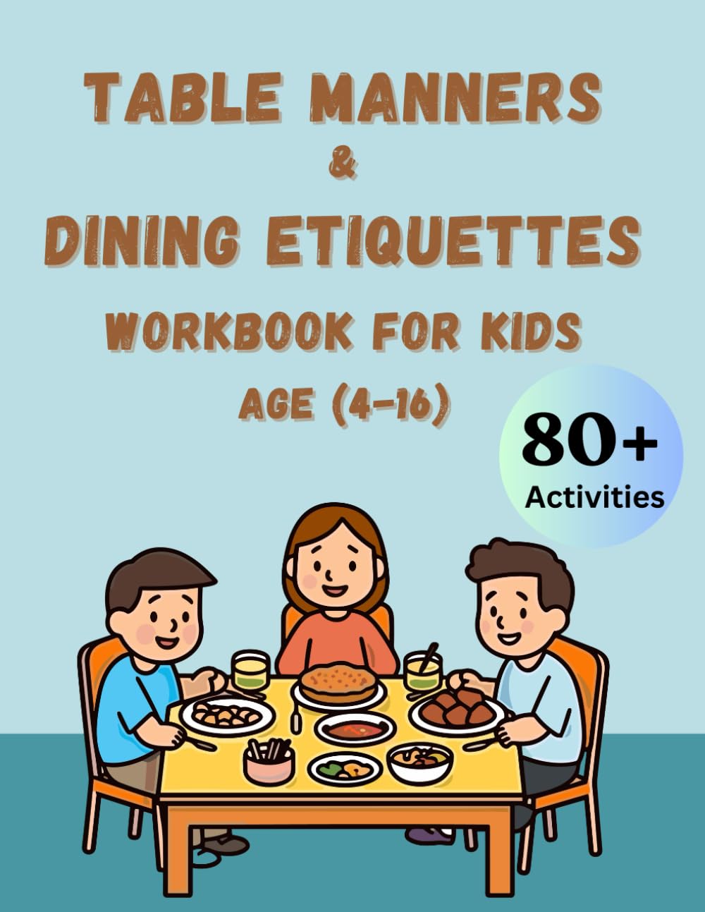 Workbook for Kids Age 4-16: 80 + Fun Activities and Games I756