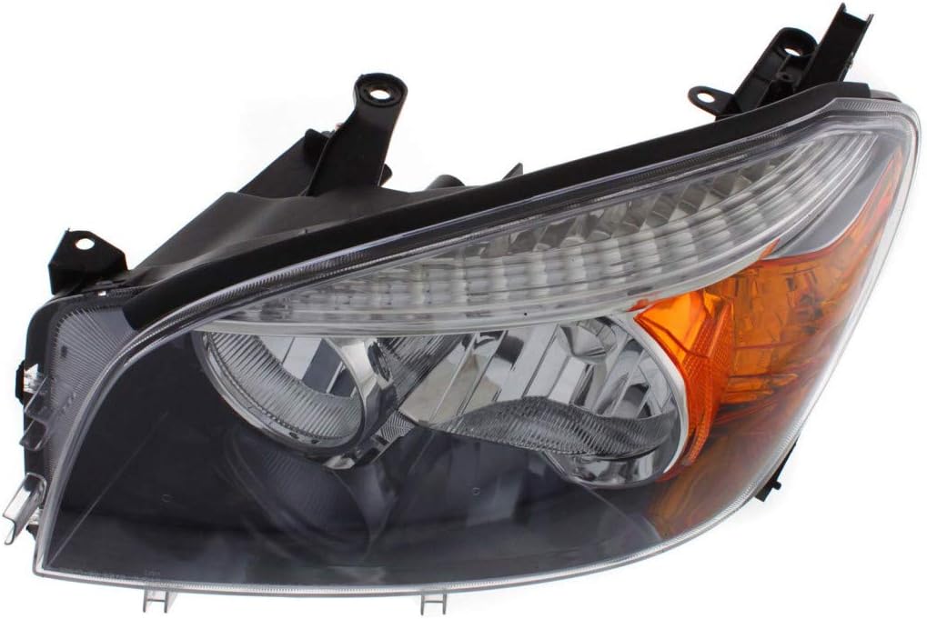 For Toyota RAV4 Headlight 2006 2007 2008 Driver and Passenger Side Pair Clear Lens Black Interior Sport Model B4660