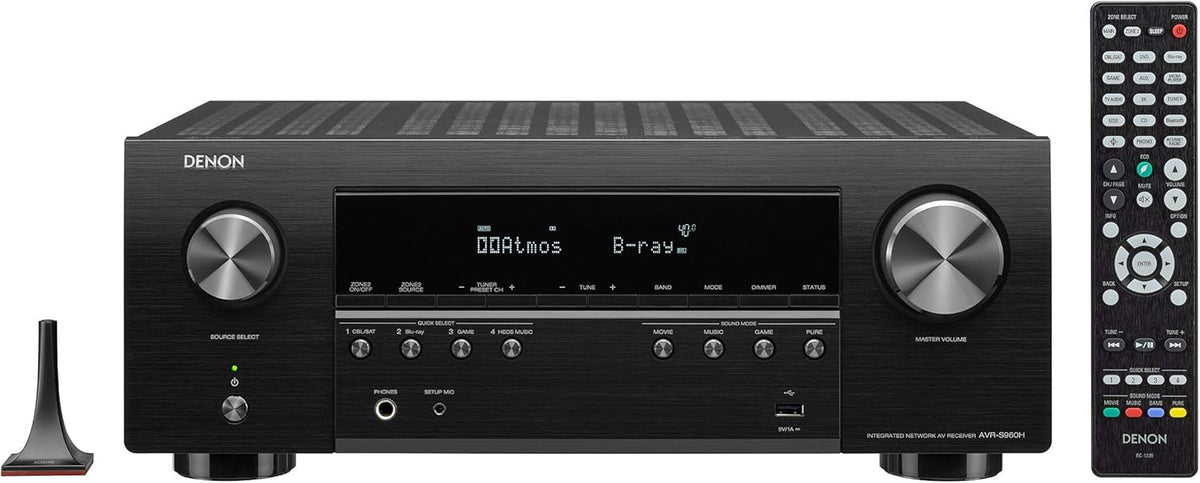 Black 7.2 Channel AV Receiver G2911