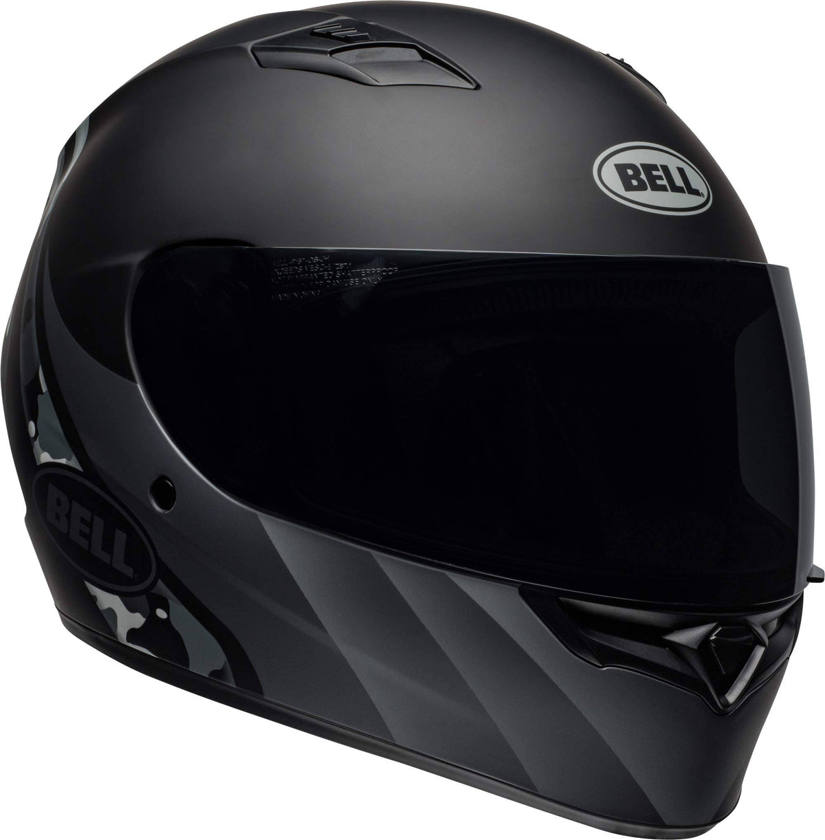 Matte Black Titanium Camo Helmet R661