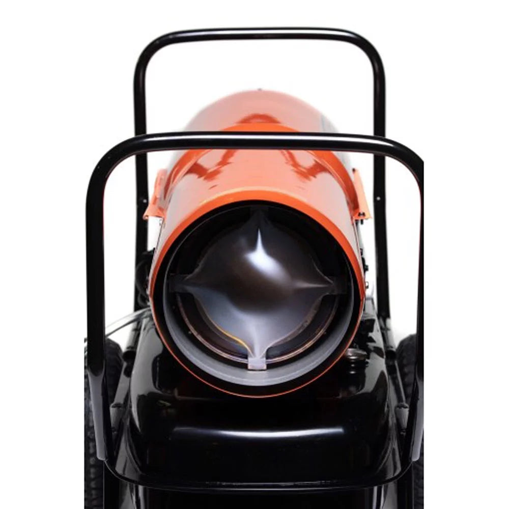 215,000 BTU Forced Air Kerosene Heater With Thermostat I35675
