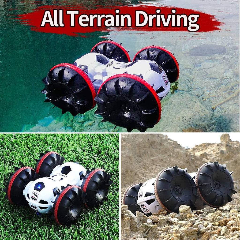 Remote Control Car 4WD Waterproof with 2 Rechargeable Batteries K360