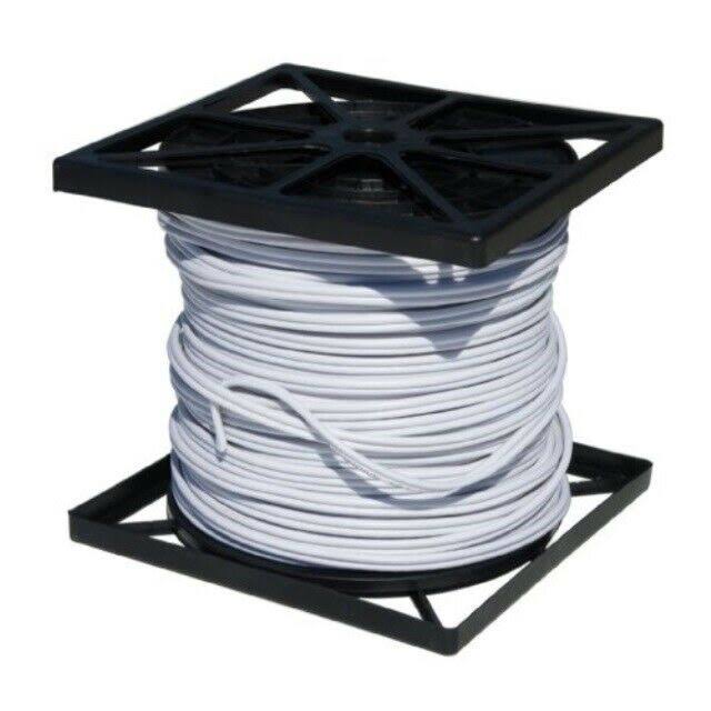 RG59 Siamese Cable with 18/2 Power and 24/2 Data 500-Feet White O8057