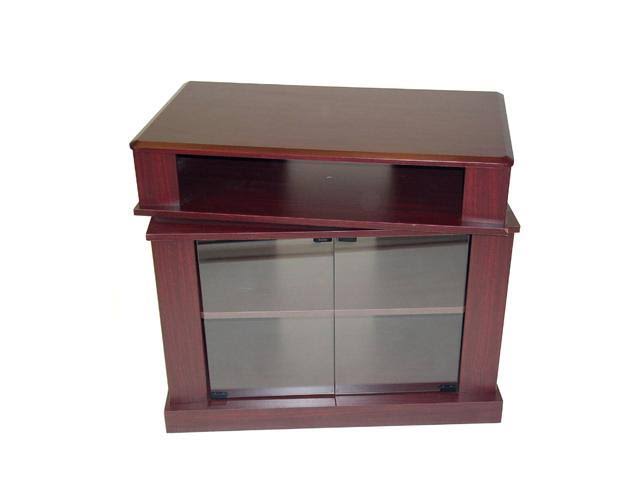 Cherry Swivel Top Entertainment Cart P95999