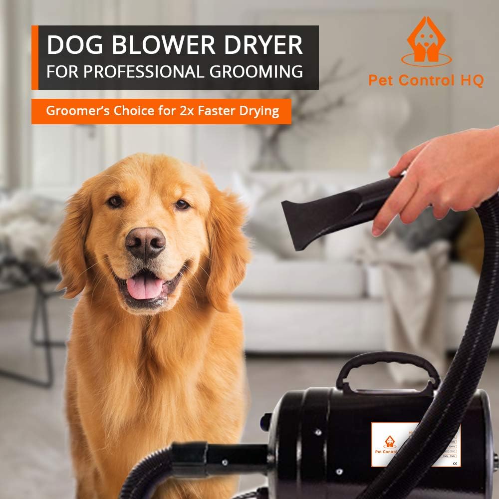 Dog Blow Dryer 4.5HP 2800W High Velocity 2 Motor Z847