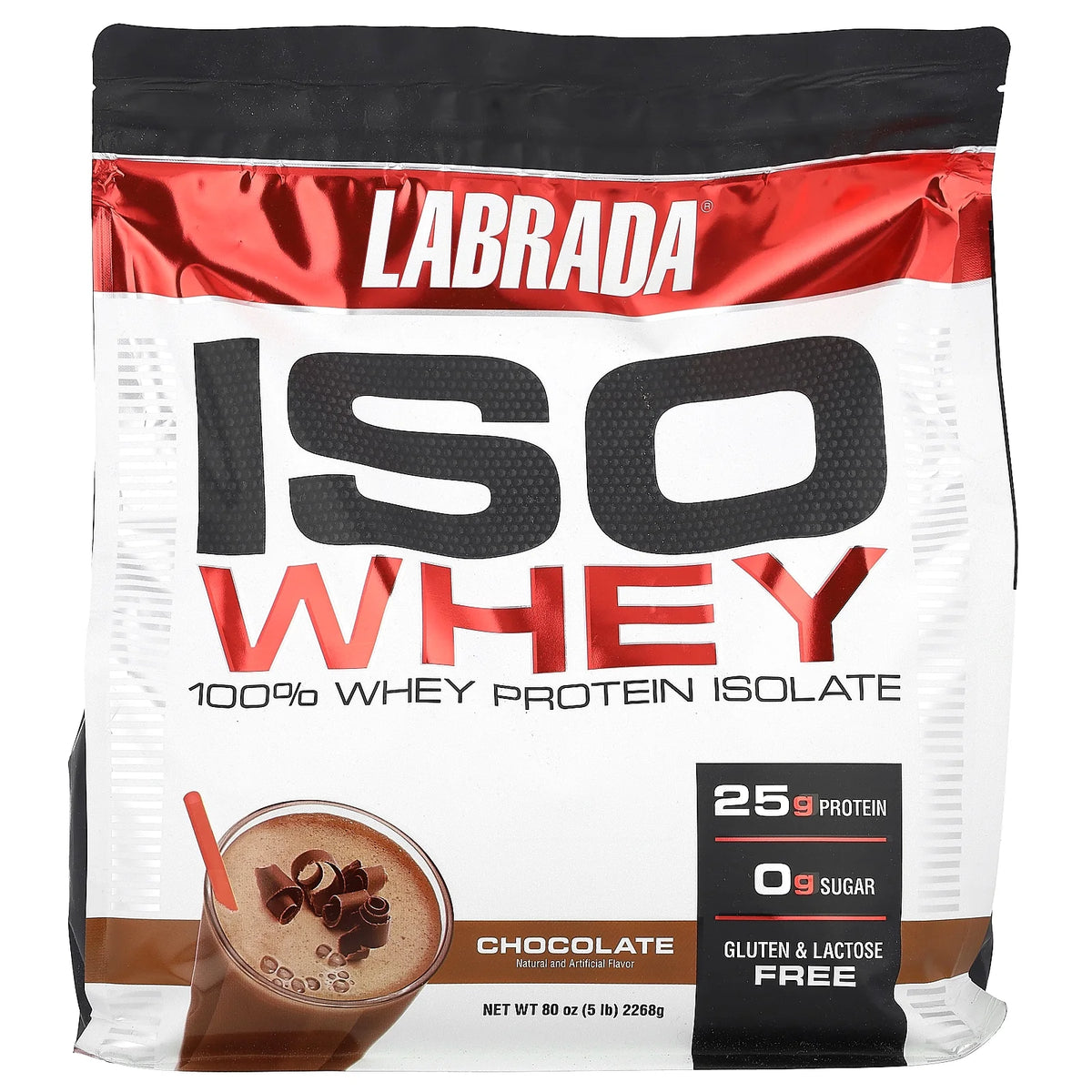 Chocolate Whey Protein Isolate 5 lb W526