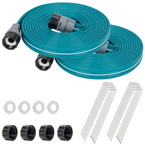 25 ft Soaker Hose with Hose Stakes L318313