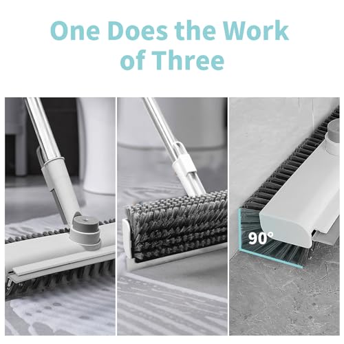 Floor Scrub Brush with Long Handle, Stiff Bristle M667361