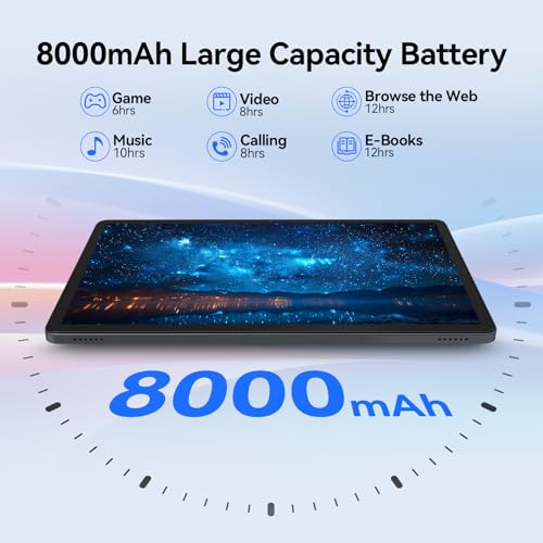 Android 14 Tablet 11 inch 128GB Octa-Core 8000mAh L68812