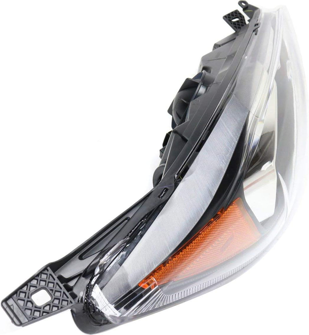 Headlight Set of 2 Clear Lens Halogen Composite with bulbs V706