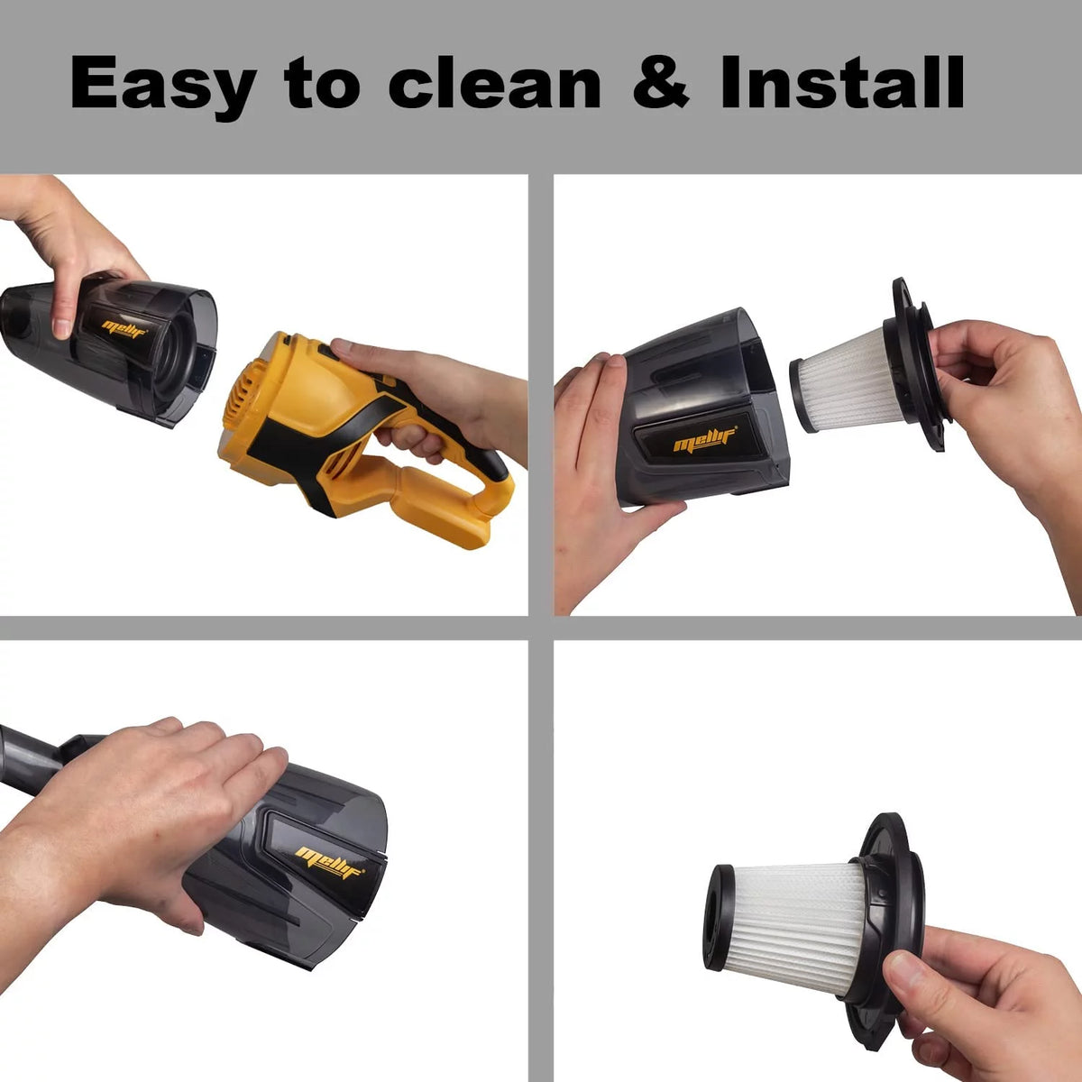 Cordless Handheld Vacuum Cleaner L368