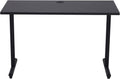 Coffee 47 Inch Computer Desk with Cable Hole M954639