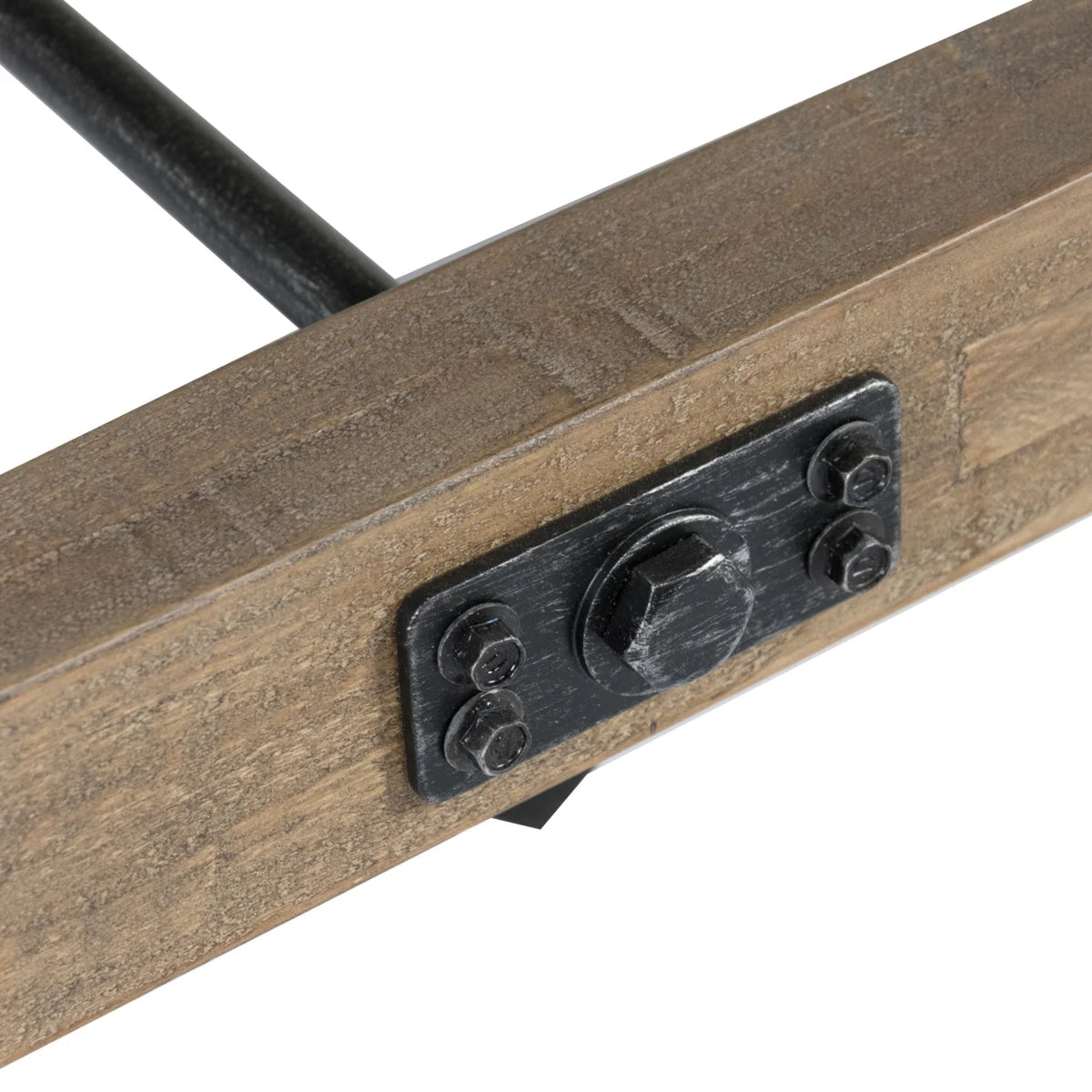 Reclaimed Wood End Table Q5615