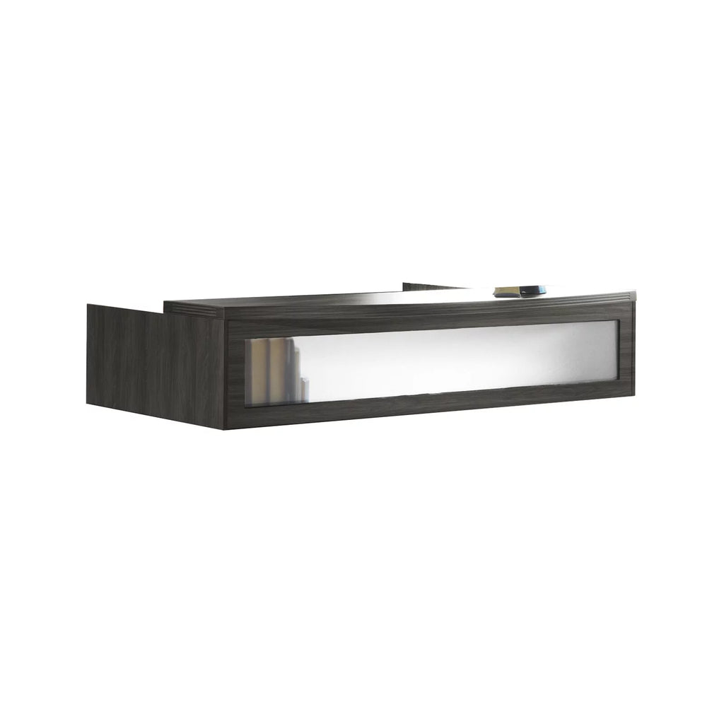 Gray Steel Reception Counter A4079