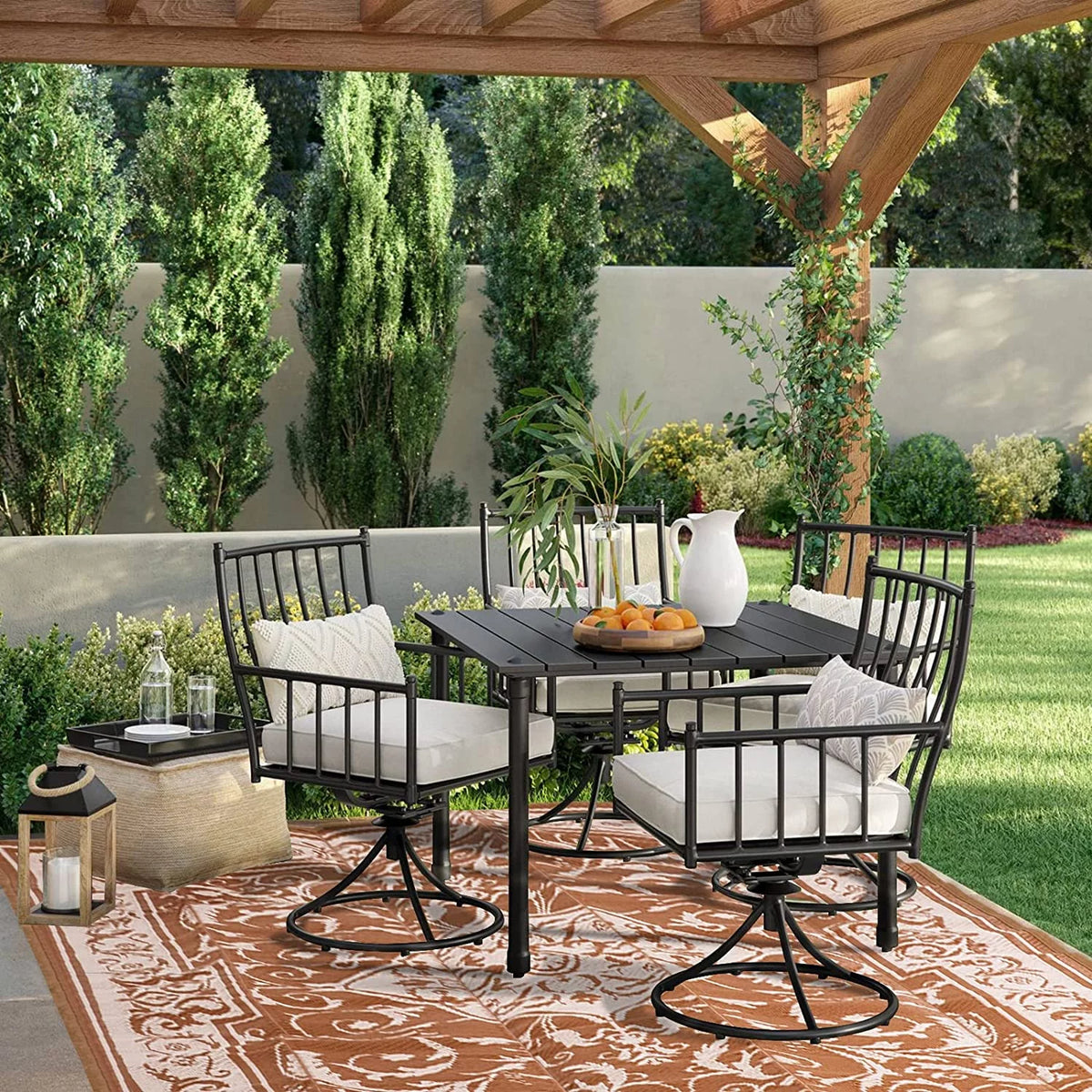 Reversible Outdoor Rug 9x12 Beige Brown S70708