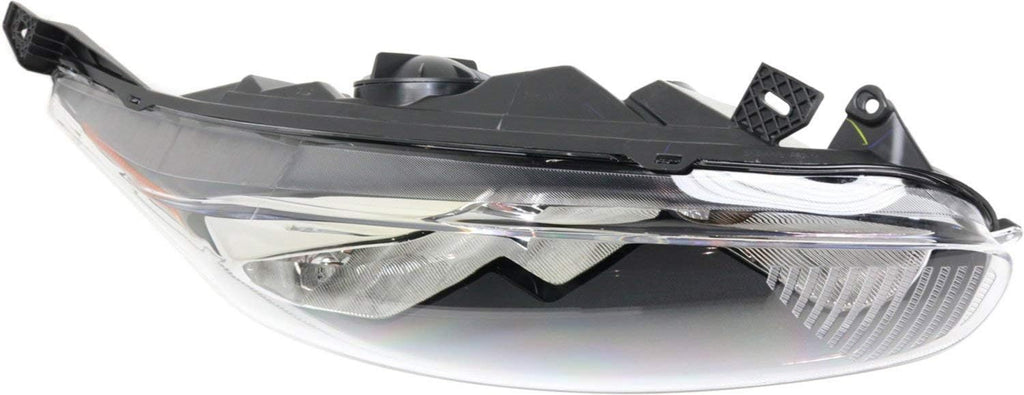 Headlight Set of 2 Clear Lens Halogen Composite with bulbs V706