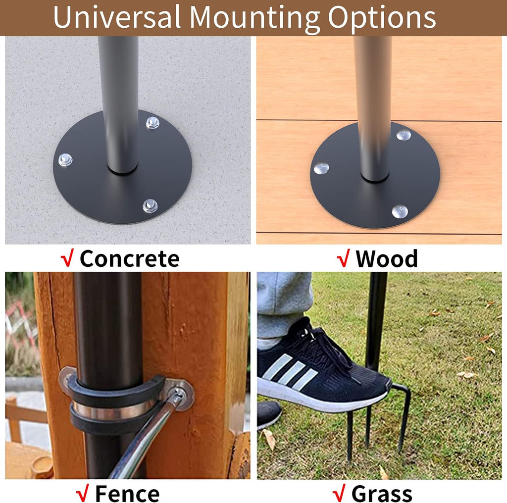 String Light Poles with Hooks 2PCS S46776