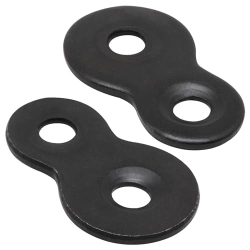 32pcs Figure 8 Table Top Fasteners with Screws (Black) C670
