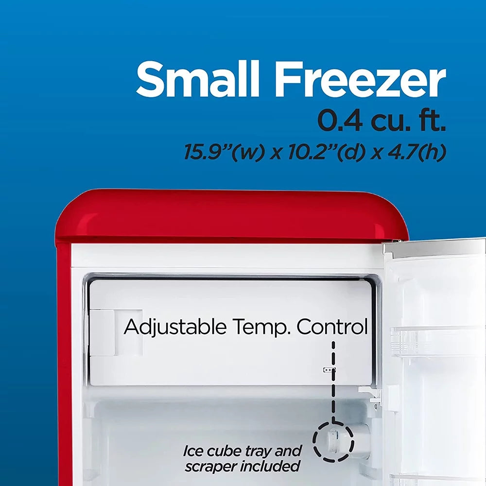 4 Cubic Feet Freestanding Mini Fridge R44255