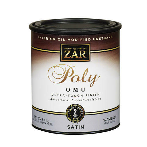 Satin Clear Polyurethane 1 qt. G646853