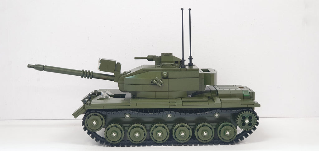 688 Pieces U.S. Main Battle Tank Brick Building Set X962892