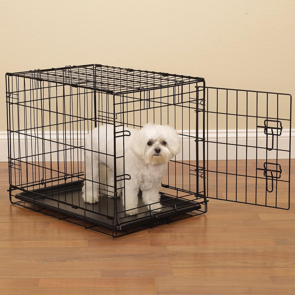 Black Medium-Large Dog Crate V890360