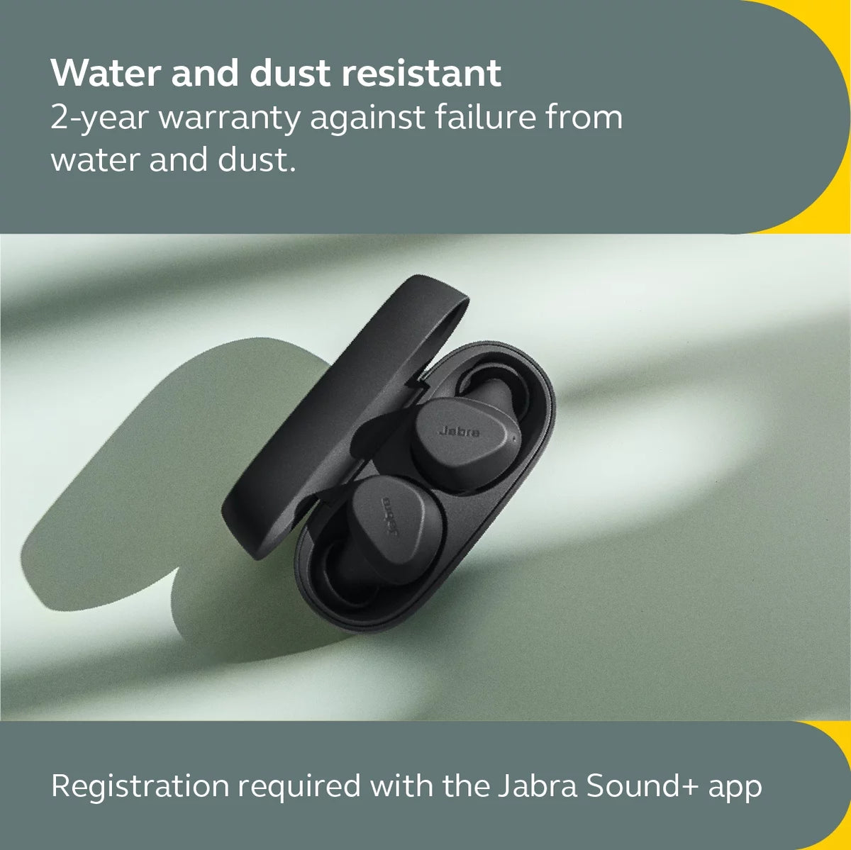 True Wireless Earbuds Noise Isolating Dark Grey W68435