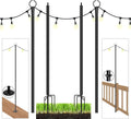 String Light Poles with Hooks 2PCS S46776