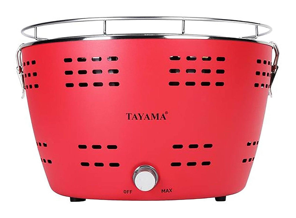 Red Portable Charcoal Grill K54419