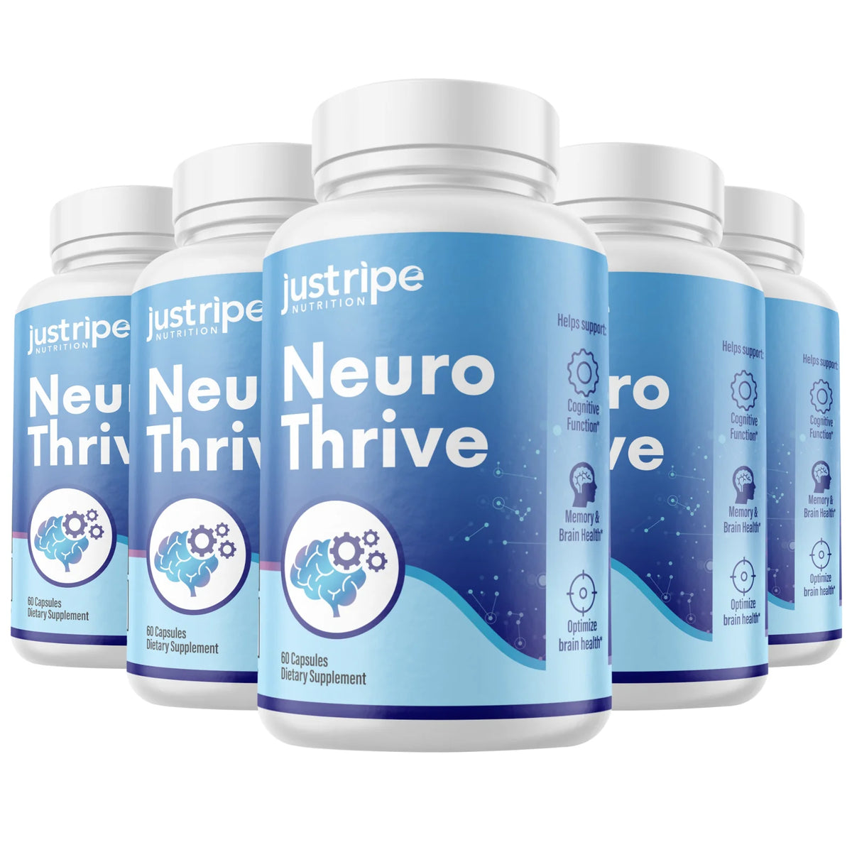 60 Caps Brain Health Supplement O39526