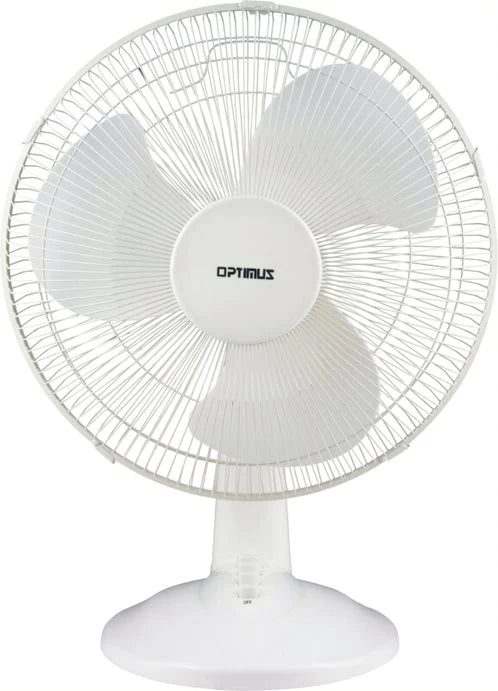 12" Oscillating 3-Speed Desk Fan F5417