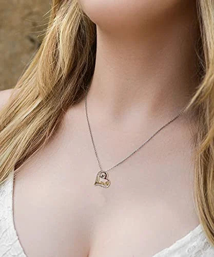 Funny Love Dancing Necklace W7770