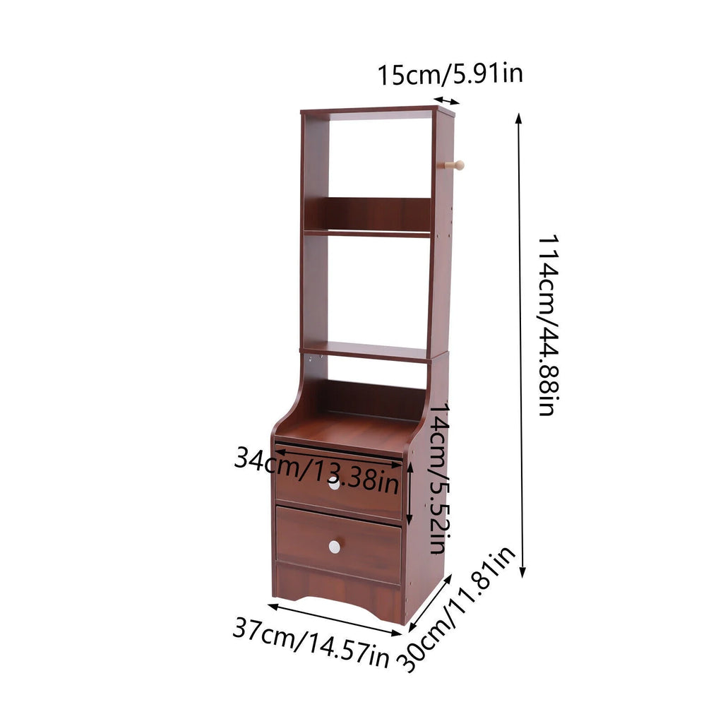 Tall Nightstand with 2 Drawers R50017