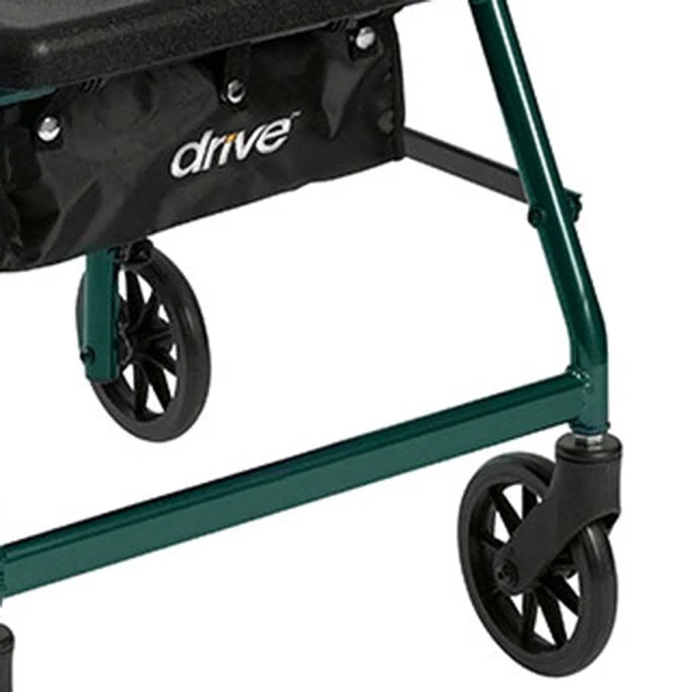 Green Rollator Walker with Padded Seat G213258