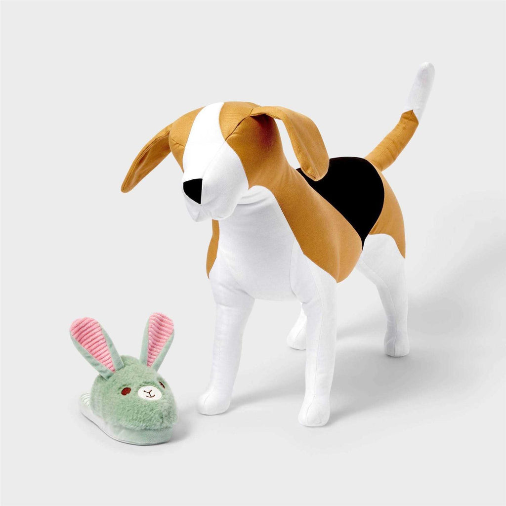 Bunny Slipper Dog Toy E197
