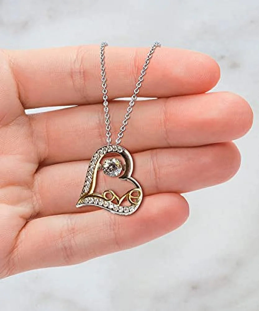 Funny Love Dancing Necklace W7770