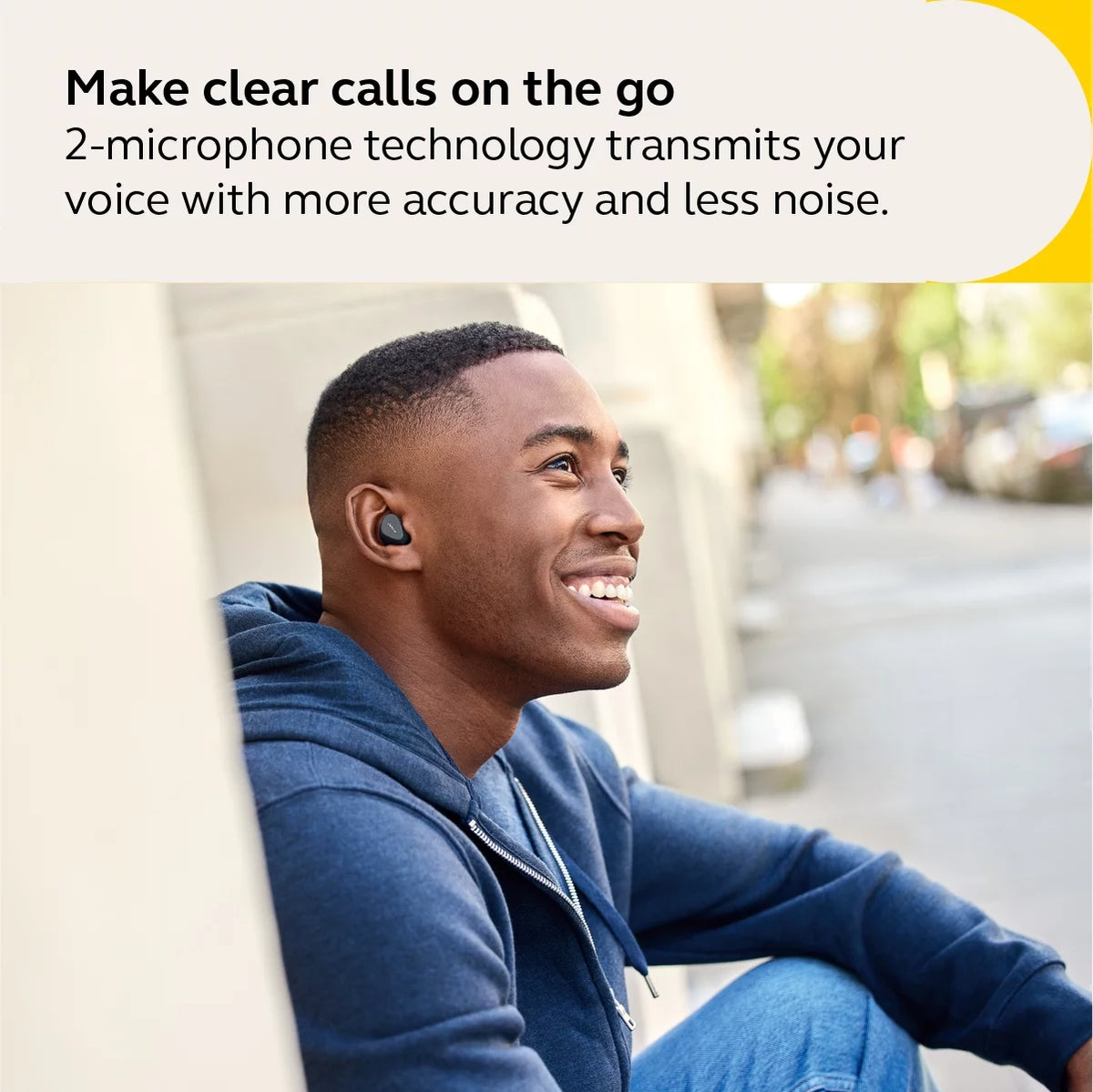 True Wireless Earbuds Noise Isolating Dark Grey W68435
