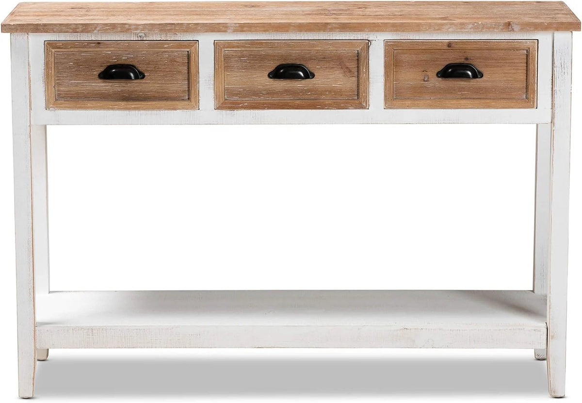 White Oak Console Tables N250